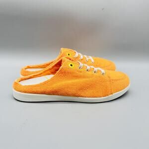 Vionic Shoes Womens 6.5 Orange Beach Breeze Casual Mule Lace Up Sneakers Slip On